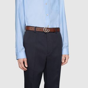 gg marmont reversible thin belt