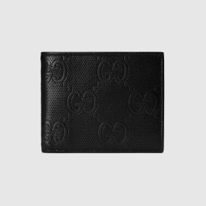 gg embossed wallet