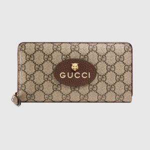 gucci women's zip wallet