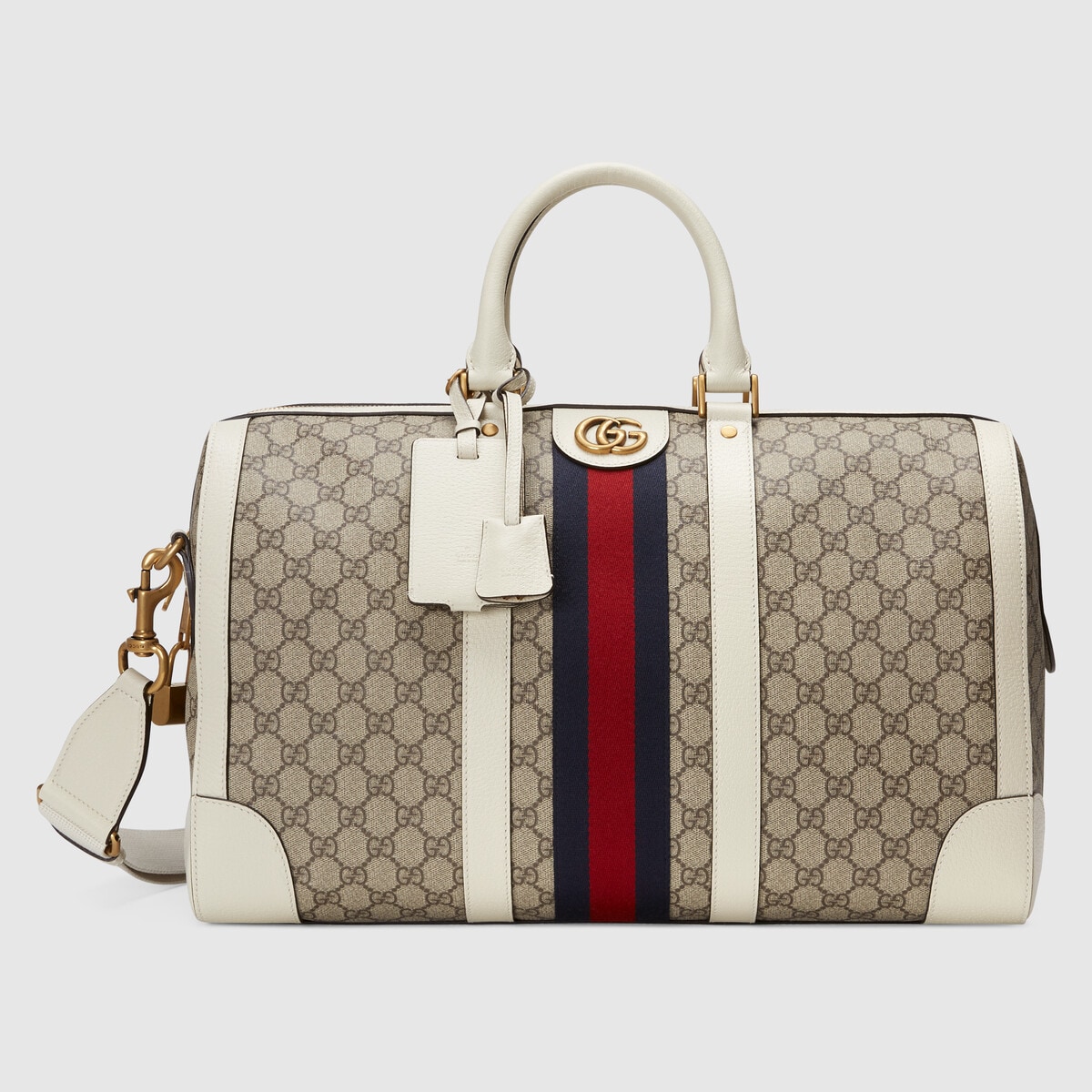 gucci inspired duffle bag